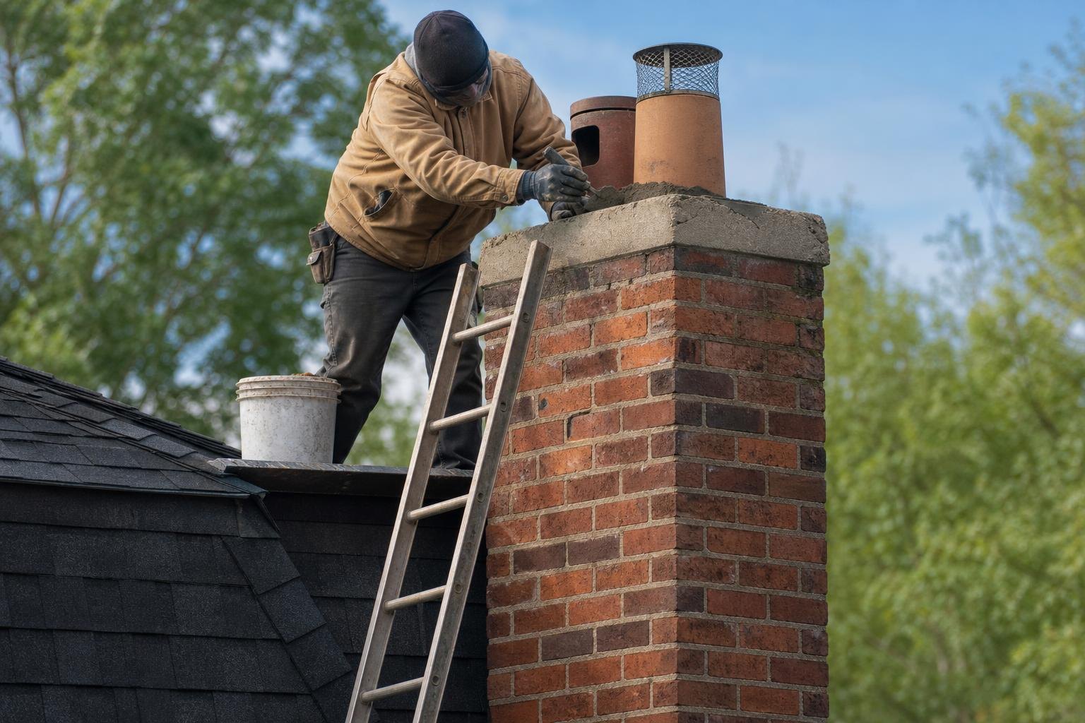 Chimney Cap Installation